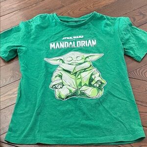 🔥 5/$25 - Star Wars Mandalorian Green Short Sleeve Tee